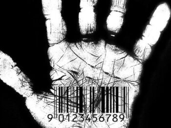 handprint with numbers in palm